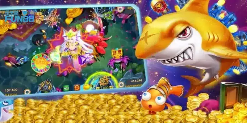 Danh sách game bắn cá ăn xu mới nhất tại Fun88