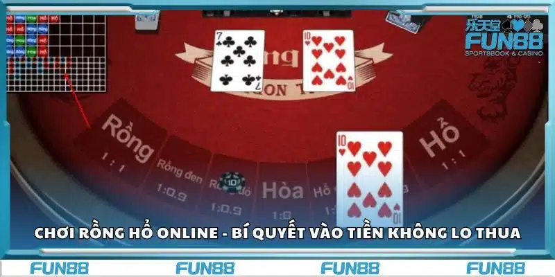 Chơi rồng hổ online - Bí quyết vào tiền không lo thua